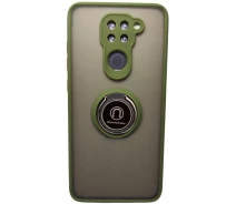 Купить - чехол для смартфона  Чехол Fiji Colorframe для Xiaomi Redmi Note 9 матовый бампер с кольцом подставкой Khaki