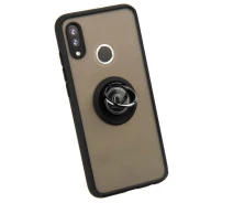 Купить - чехол для смартфона  Чехол Fiji Colorframe для Xiaomi Redmi 7 матовый бампер с кольцом Black