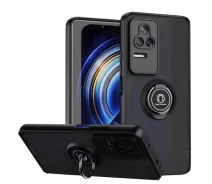 Купить - чехол для смартфона  Чехол Fiji Colorframe для Xiaomi Poco F4 матовый бампер с кольцом Black