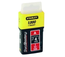 Купить - скобу и заклепку  Stanley Скобы, тип А, 4мм, 1000шт (1-TRA202T-e)