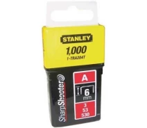 Купить - скобу и заклепку  Скобы Stanley Light Duty тип а, 6мм, 1000шт (1-TRA204T) (177506-01-KOLIDER)