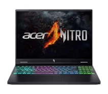 Купить - ноутбук  Игровой ноутбук ACER Acer Nitro 16 AN16-73-59U2, (NH.QSPEX.00C), Intel Core i5-14450HX до 4,8 ГГц, 16" WUXGA, 16 ГБ, SSD 512 ГБ, NVIDIA GeForce RTX 4060 8 ГБ, Linux, Obsidian Black (LAPNHQSPEX00C)
