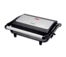 Купить - электрогриль  Прижимной контактный домашний электрический гриль Magio MG-364 мультимейкер с антипригарным покрытием (11539)