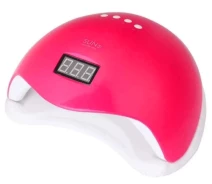 Купить - лампу для маникюра  LED/UV лампа для маникюра и педикюра Sun-5 48 Вт с сенсором для сушки гель лака Розовая (13876)