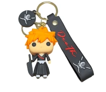 Купить -  Брелок Блич Ичиго Куросаки аниме Bleach Ichigo Kurosaki для детей на рюкзак, ключи 6,7 см