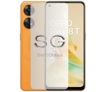 Купить - защитную пленку для смартфона  Бронепленка Oppo Reno 8T полиуретановая SoftGlass