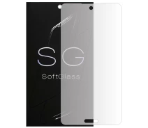 Купить - защитную пленку для смартфона  Бронепленка Sharp Aquos C10 на Экран полиуретановая SoftGlass