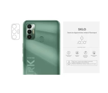 Купить - защитную пленку для смартфона  Защитная гидрогелевая пленка SKLO (на камеру) 4шт. (тех.пак) для Tecno Spark Go 2023 Прозрачный (267994)