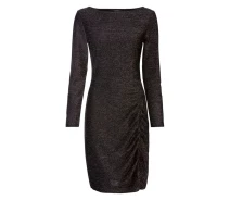 Купить - повседневное платье  Платье с люрексовой нитью для женщины Esmara Lenzing EcoVero 335252 L черный