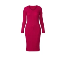 Купить - повседневное платье  Платье с люрексовой нитью для женщины Esmara Lenzing EcoVero 425366 S розовый