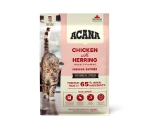 Купить -  Корм Acana Indoor Entree Cat сухой для малоактивных взрослых котов 4.5 кг