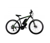 Купить - электровелосипеды  Электровелосипед E-motion MTB 29 GT 48V 19Ah 500W / рама 19" чёрно-зелёный