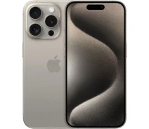 Купить - смартфон и мобильный телефон  Смартфон Apple iPhone 15 Pro Max 256GB eSIM Natural Titanium (MU683)