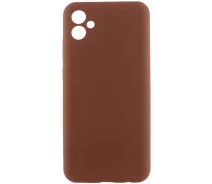 Купить - чехол для смартфона  Чехол Silicone Cover Lakshmi Full Camera (AA) Samsung Galaxy A06 (Коричневый / Brown) 1789869