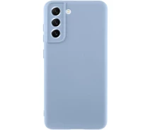 Купить - чехол для смартфона  Чехол TPU GETMAN Liquid Silk Full Camera на Samsung Galaxy S21 (Голубой/Lilac Blue) 1995999