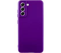 Купить - чехол для смартфона  Чехол TPU GETMAN Liquid Silk Full Camera на Samsung Galaxy S21 (Фиолетовый/Ultra Violet) 1996000