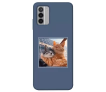 Купить - чехол для смартфона  Чехол Кошачья нежность для Nokia G42 2089063