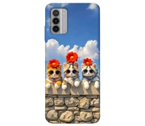 Купить - чехол для смартфона  Чехол Flower cats для Nokia G42 2089057