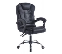 Купить - офисное кресло  Офисное кресло на колесах Bonro BN-6070 черное (42400439)