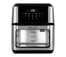 Купить - аэрогриль  Аэрогриль-фритюрница SOKANY Heatlhy Airfryer SK-ZG-8029 12л черный (SKZG8029)