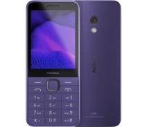 Купить - смартфон и мобильный телефон  Мобильный телефон Nokia 235 4G 2024 Dual Sim Purple Фиолетовый
