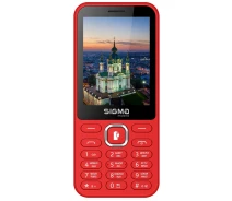 Купить - смартфон и мобильный телефон  Мобильный телефон Sigma mobile X-style 31 Power Type-C Dual Sim Red Красный