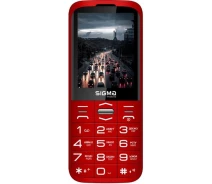 Купить - смартфон и мобильный телефон  Мобильный телефон Sigma mobile Comfort 50 Grace Dual Sim Red Красный