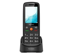Купить - смартфон и мобильный телефон  Телефон с док-станицей - подставкой Nomi i2440 черный i2440 (16900)