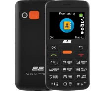 Купить - смартфон и мобильный телефон  Мобильный телефон 2E T180 Max Dual Sim Black (688130251051) Черный