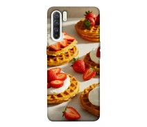 Купить - чехол для смартфона  Чехол Вафли с клубникой для Oppo Reno 3 2072163