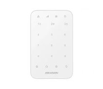Купить - комплект сигнализаций  Беспроводная LED-клавиатура Hikvision DS-PK1-E-WE 868 МГц питание 4 батареи АА Белый