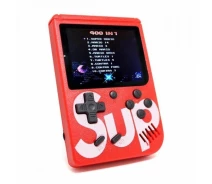 Купить - игровую консоль  Портативная Игровая Приставка На 400 Игр Dendy Sega 8Bit Sup Game Box Красная (1905619007)