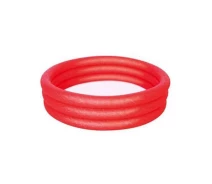 Купить - детский бассейн  Бассейн BESTWAY детский красный 122х25см круглый 3 кольца арт.51025