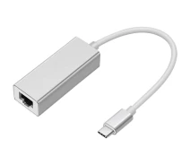 Купить - сетевую карту  Сетевой адаптер U&P USB 3.1 Type-C - RJ45 Gigabit Ethernet Silver (SSE-SC142-SR)