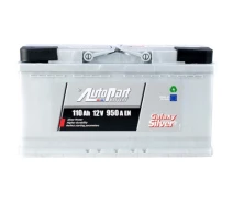 Купить - автомобильный аккумулятор  Аккумулятор автомобильный AutoPart 110 Ah/12V Galaxy Silver (ARL110-GA0)