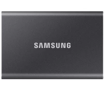 Купить -  Накопитель внешний SSD 2.5" USB 1.0TB Samsung T7 Titan Gray (MU-PC1T0T/WW)