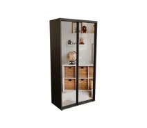 Купить - шкаф  Шкаф-купе Optima 120х60х240 см Венге Магия двухдверный Зеркало (114247)