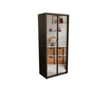 Купить - шкаф  Шкаф-купе Optima 100х60х240 см Венге Магия двухдверный Зеркало (114211)