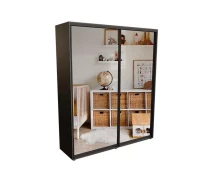 Купить - шкаф  Шкаф-купе Prime 200х60х240 см Венге Магия двухдверный Зеркало (114118)