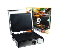 Купить - электрогриль  Гриль электрический DSP KB1048 34,5х35х14,5 антипригарное покрытие 1800 Вт нержавеющая сталь (KB-1048_1272)