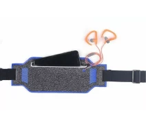 Купить - чехол для смартфона  Спортивный чехол на пояс Deexe Cycling Waist Bag - Dark Blue