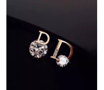 Купить - серебряную серьгу  Серьги гвоздики Леди Ди Rinhoo Золотистый (1296-2019)