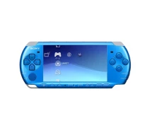 Купить - игровую консоль  Портативная игровая консоль Sony PSP 3000 Blue (Синяя) (Восстановленная) + карта пямяти 64 Gb