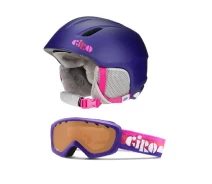 Купить - горнолыжный шлем  Горнолыжный шлем Giro Launch + маска Giro Chico фиолетовый (launch-purple)