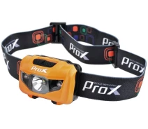 Купить - фонарик  Налобный фонарик ProX Cygnus 3Led, 3xAAA оранжевый (a-O-b-p-0352)