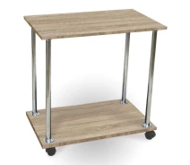 Купить - журнальный стол  Стол журнальный передвижной Fusion furniture Мини Дуб сонома