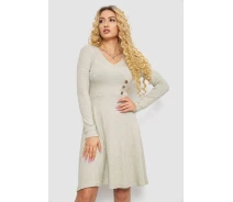 Купить - повседневное платье  Платье с оборкой AGER XS-S Серо-оливковый 230R0113 (117528_837151) (67cab8943def7d67fb1b4246)