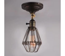 Купить -  Бра Фабрика Эдисона Top Loft Cage Pendant (PL-0000118 M/BLACK)