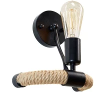 Купить -  Бра Фабрика Эдисона ROPE (WL-0000360 M/BLACK)