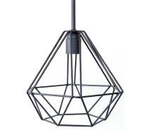 Купить -  Люстра-подвес Фабрика Эдисона little Diamond (PL-00021 CAGE/SK/DIA/BLACK)